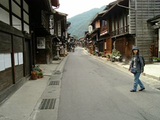 奈良井の町並み